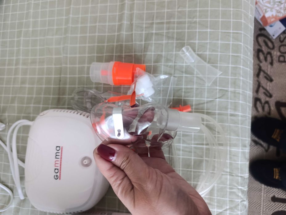Компресорний інгалятор Gamma Effect Max – домашній лікар