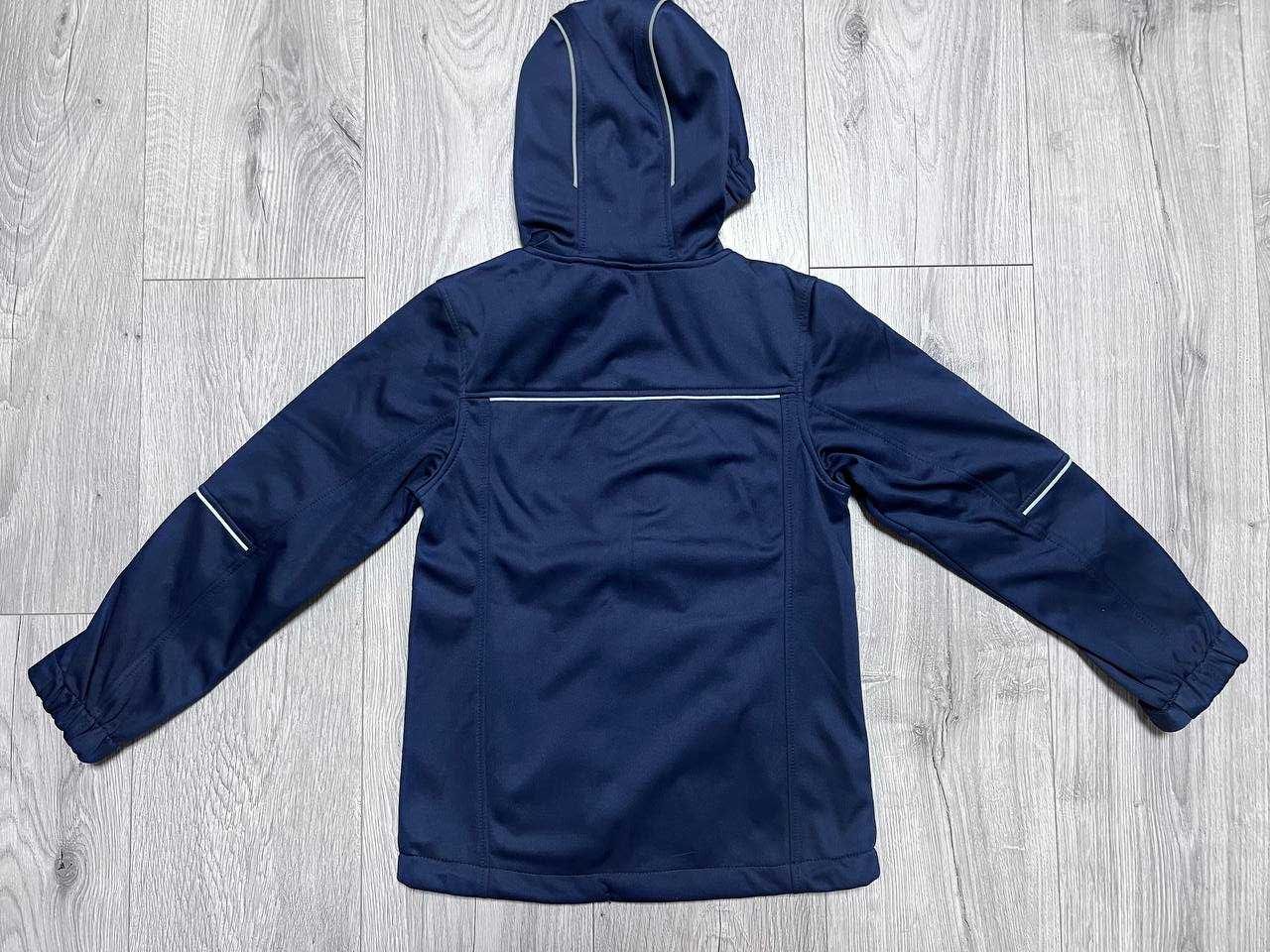 Демисезонная куртка crane softshell на мальчика 8-10 лет 140 см