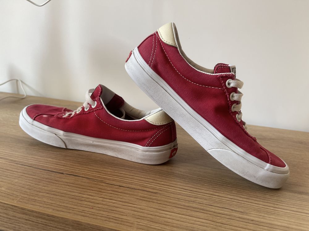 Vansy damskie czerwone old skool