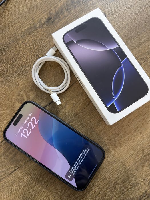 Iphone 16 pro czarny 256 GB