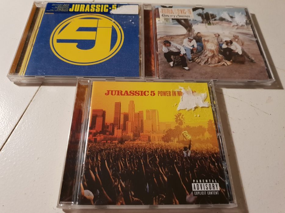 Jurassic 5 - Jurassic 5 LP, Quality Control, Power In Numbers, CD x 3