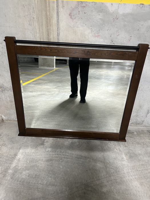 Espelho madeira maciça