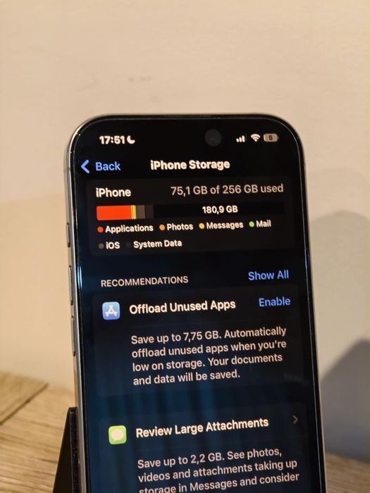 Iphone 16 pro 256gb 92% stan BDB