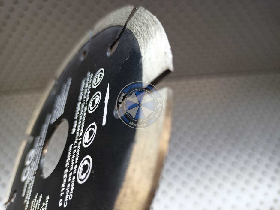 Tarcza Diamentowa segmentowa 115mm tarcza do betonu 115mm tarcza 115mm