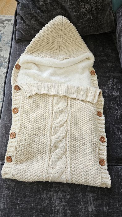 Конверт демисезонный вязаный Nipperland