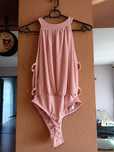 Body stringi z wycięciami po bokach rozm XS. Missguided.