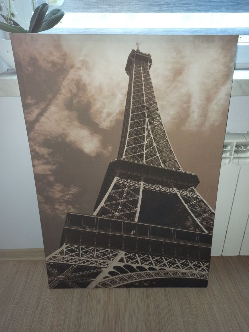 Obraz na płótnie wieża Eiffla Paryż 100x70