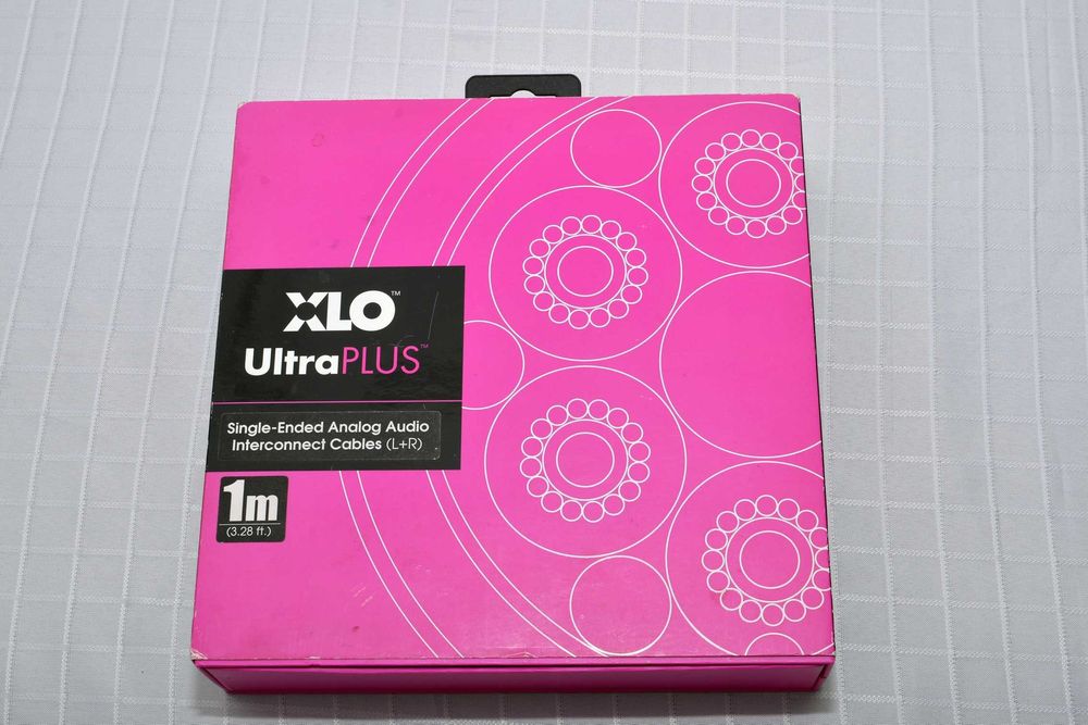 Interkonekt kabel łączówka XLO UltraPlus Ultra Plus cinch RCA 2x1 m