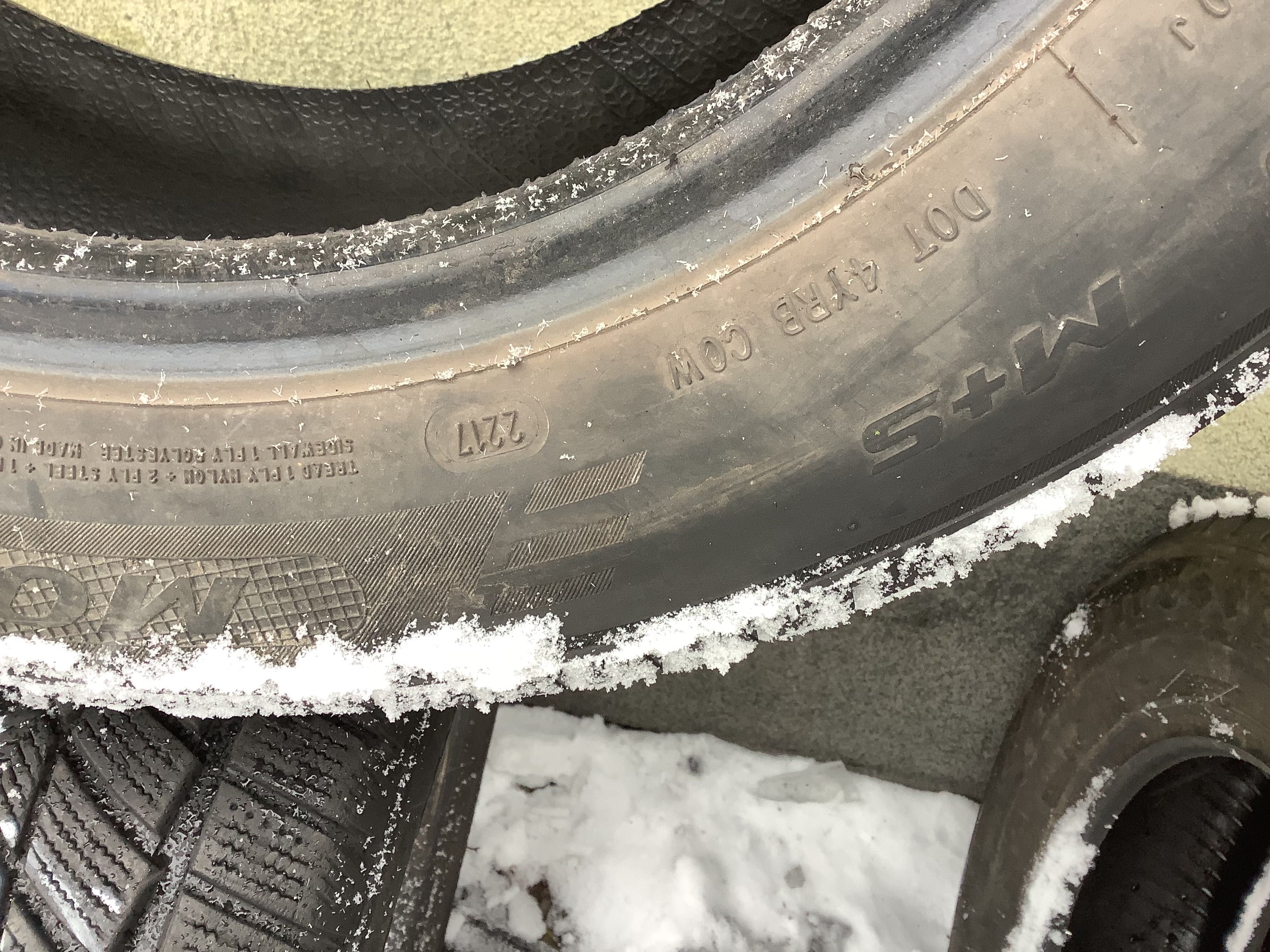 CHENGSHAN 195/60r15  2szt opony zima zimowe 6.8mm 2017r