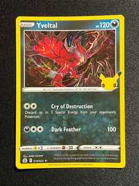 Carta Pokémon Celebration 25th Anniversary Yvetal 19/25