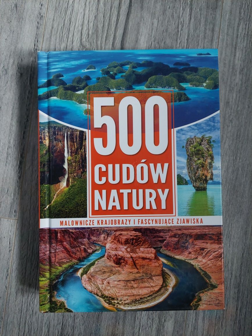 Książka 500 cudów natury