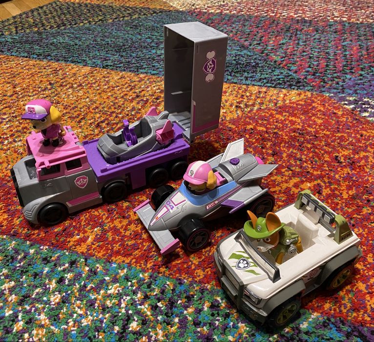 Psi patrol duży zestaw Paw Patrol. Tanio