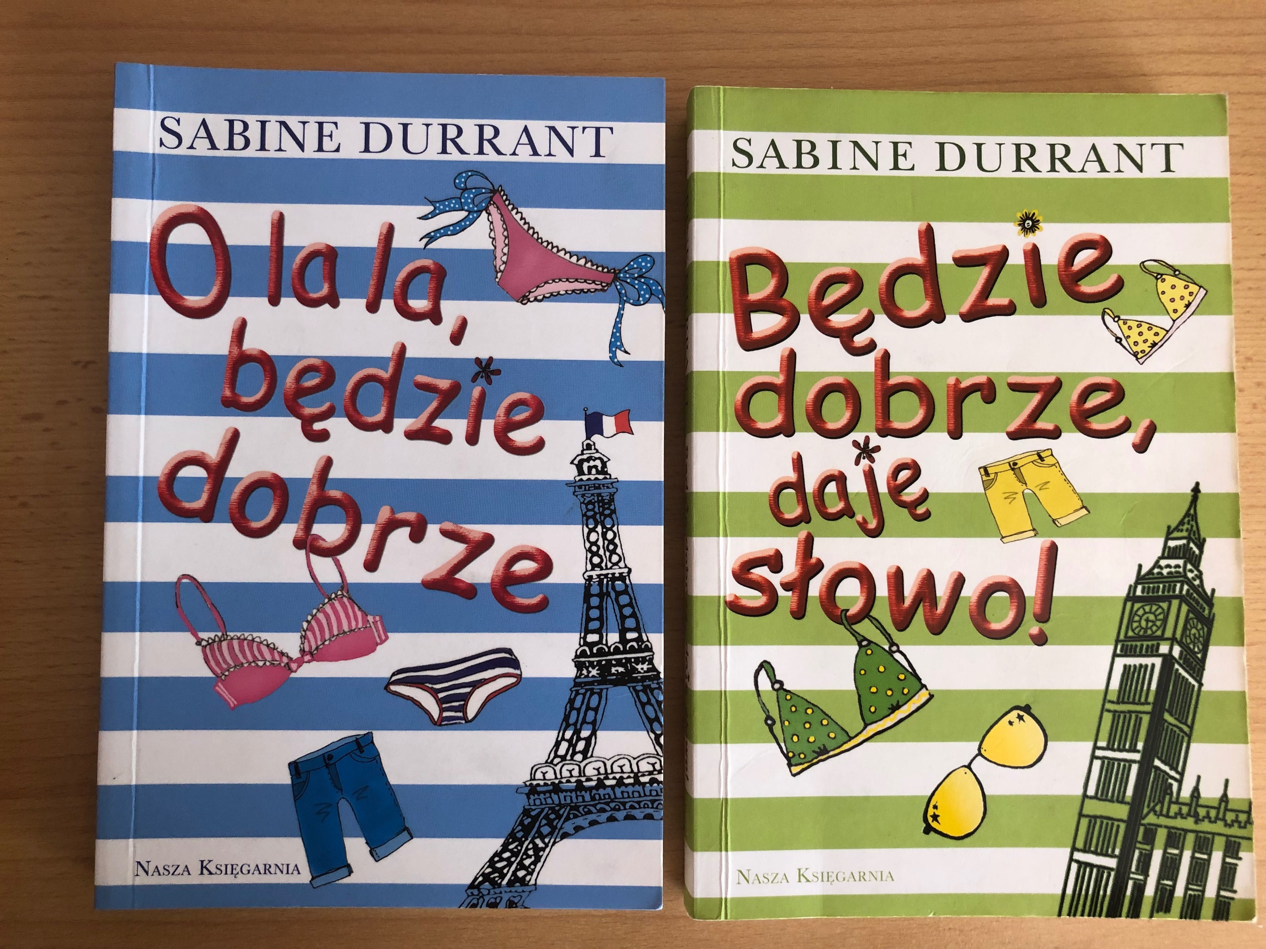 Sabine Durrant - Bedzie dobrze - 2 ksiazki