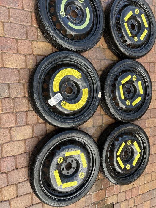 Koło zapasowe dojazdowe A6 C7 R20 145/60 ET22