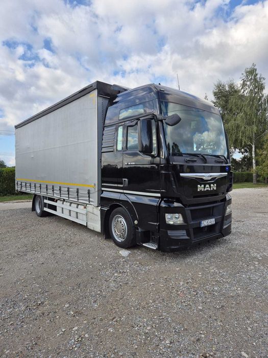 MAN TGX plandeka