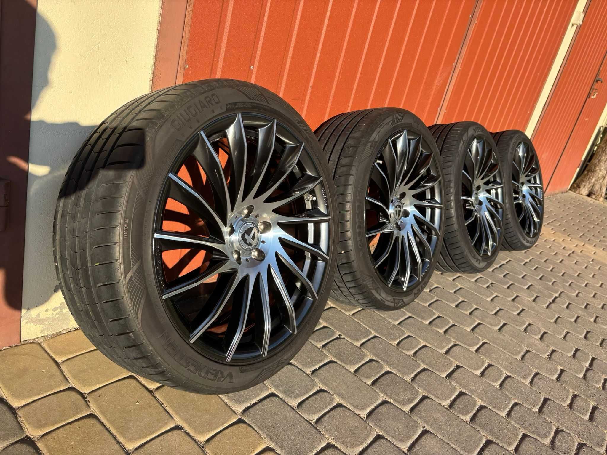Sprzedam felgi Tomason TN16 Dark Hyper Black Pol