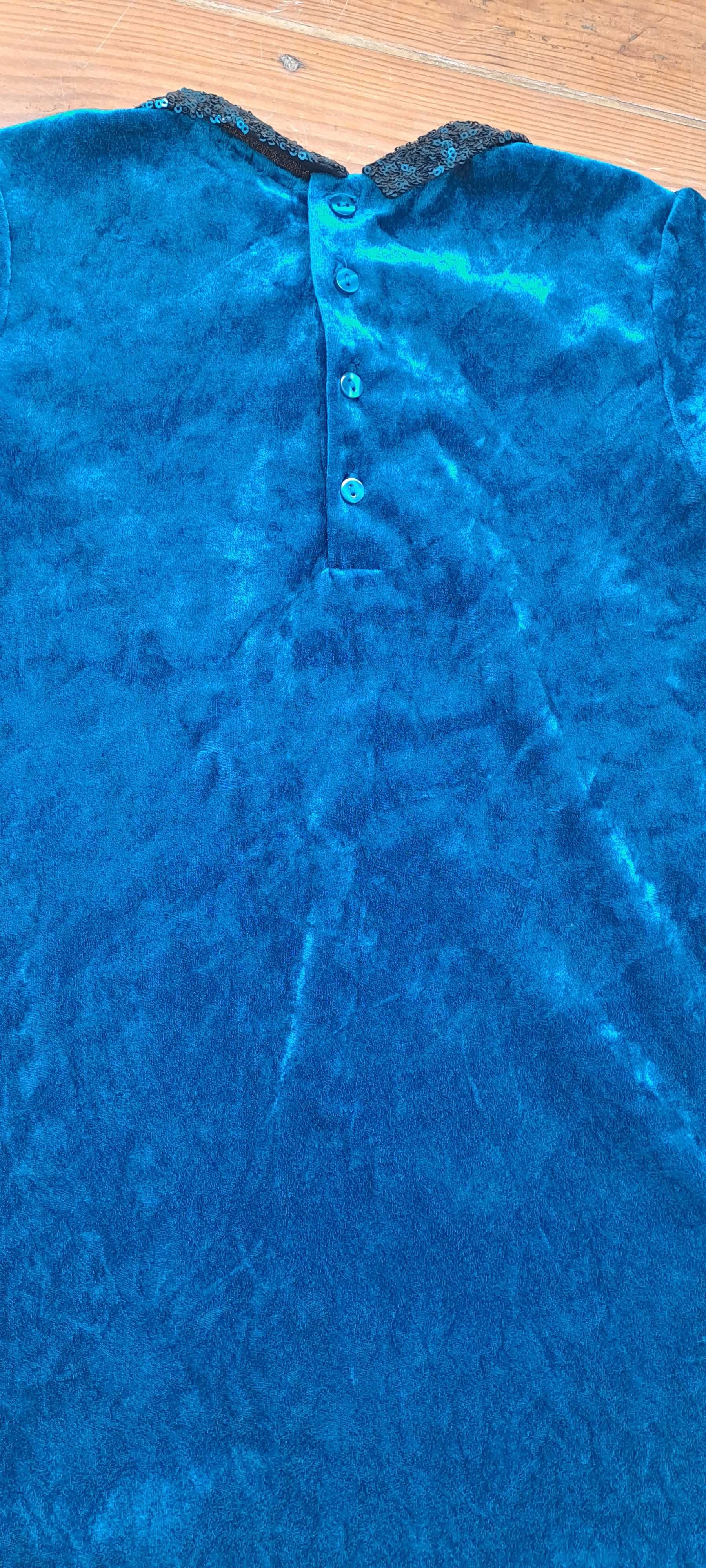 Vestido azulão 6 anos