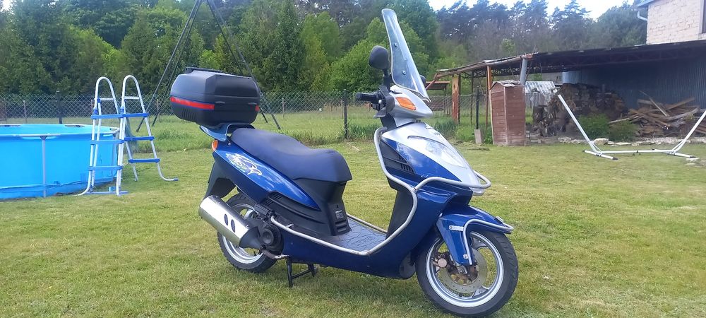 Skuter 125 daelim sg 125 f mozliwa zamiana nie yamaha suzuki pegueot