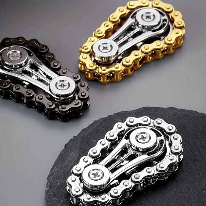 EDC Фіджет іграшка спінер вело ланцюг Fidget Toy антістрес цепь