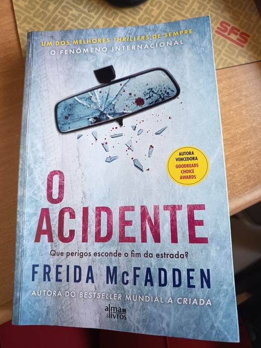 Livro O Acidente - Freida McFadden