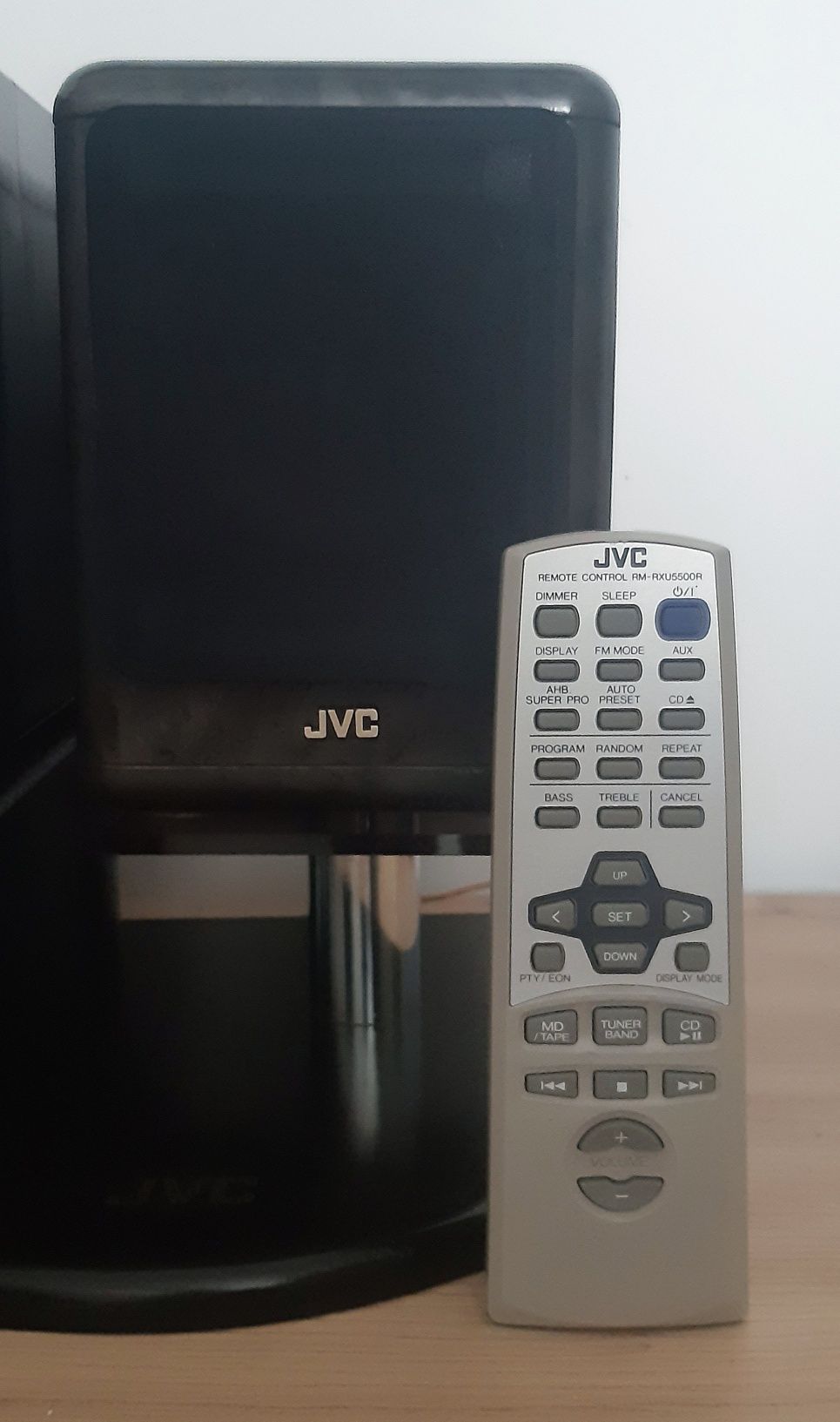 Wieża JVC / CD, RDS, AUX, SAB, Pilot