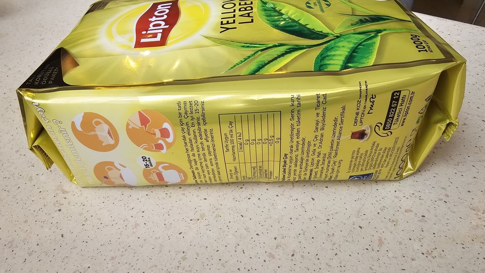 Duże opakowanie 1kg oryginalna herbata Lipton Yellow Label