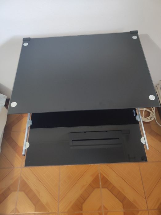 Secretária em vidro como nova