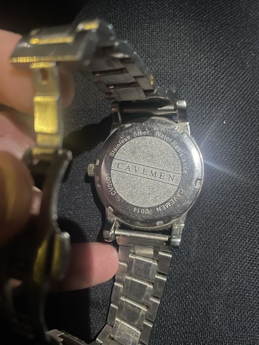 Relogio Silver Caveman