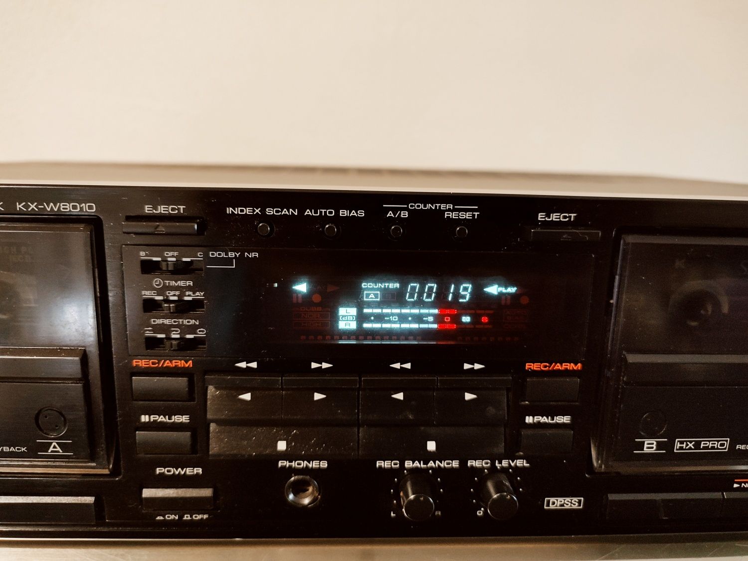 WYPRZEDAŻ! Magnetofon Kenwood kx w 8010, lepiej niż Technics