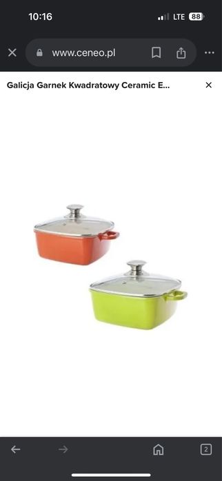 Garnki galicja kwadrat