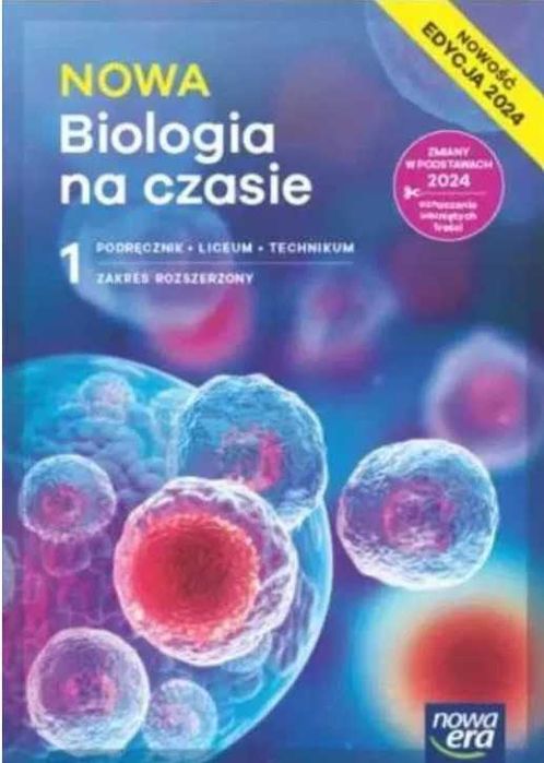 Podręcznik Biologia na czasie 1 ZR NE Edycja 2024