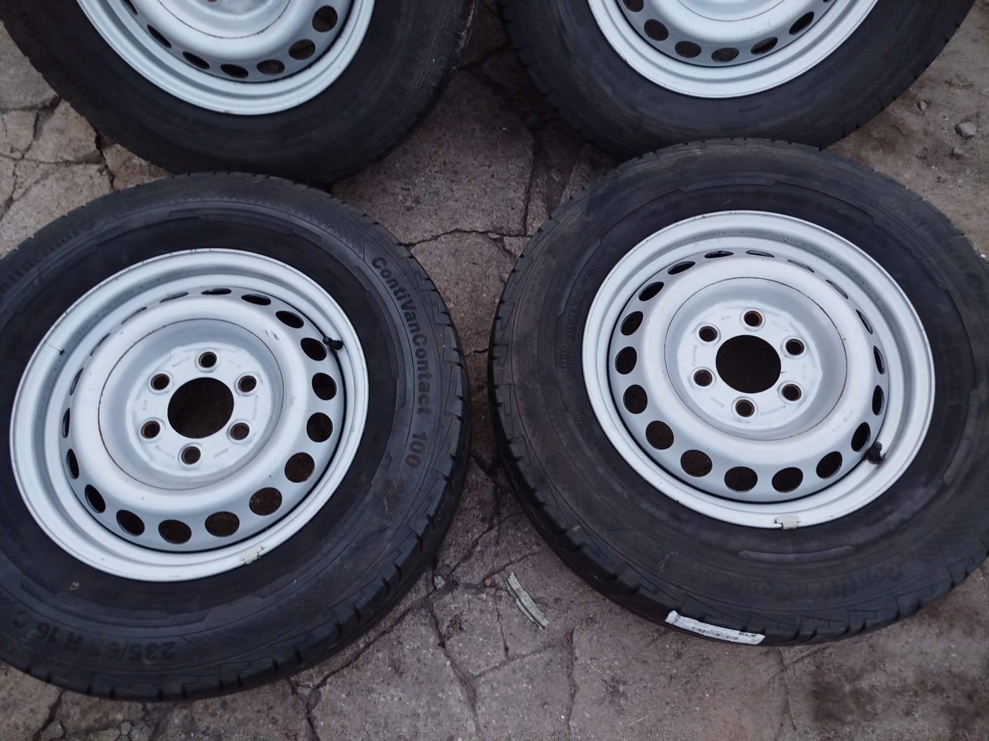 Koła Stalowe 6x130,R16,ET62 Mercedes Sprinter, VW Crafter 235/65/16C