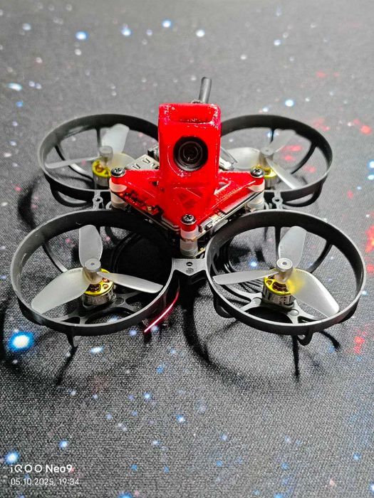 Квадрокоптер BETAFPV Meteor75 пропы 40мм с DJI O4 линза от DJI O3
