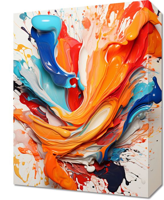 Obraz 30x40cm Taneczne Fale