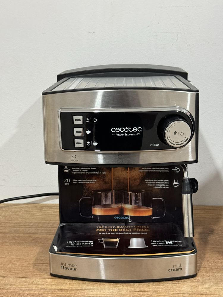 Ekspres kolbowy CECOTEC Power Espresso 20 gwarancja