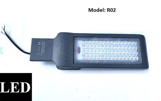 Lampa uliczna LED 50W latarnia SMD 6500K 230V - 5 SZTUK