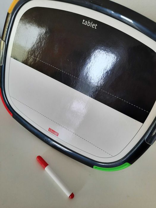 Zabawka tablet do pisania i magnesów literki wzorki
