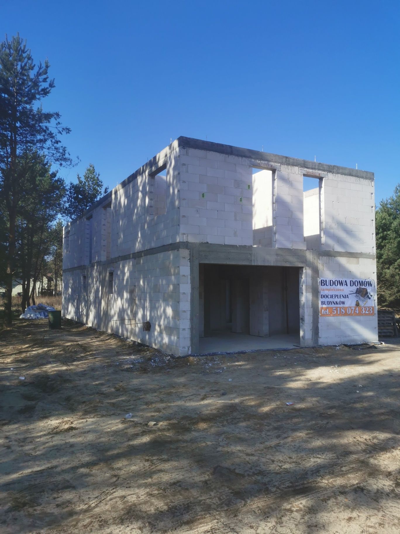 BUDOWA DOMÓW stan surowy lub deweloperski