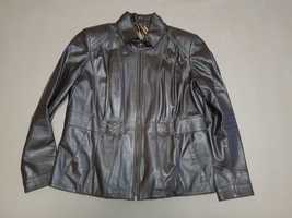 Куртка жіноча шкіряна великого розміру 58-62 фабрична Туреччина 5XL