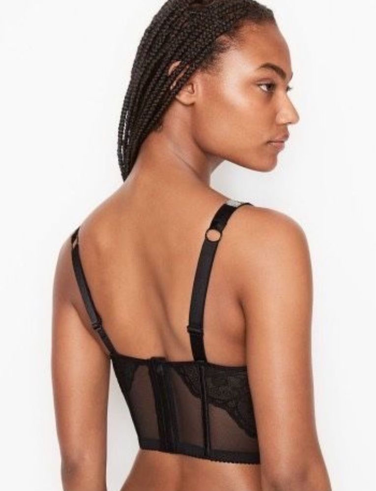 Корсет Victoria’s Secret бікіні стрінги бразіліани комплект білизни