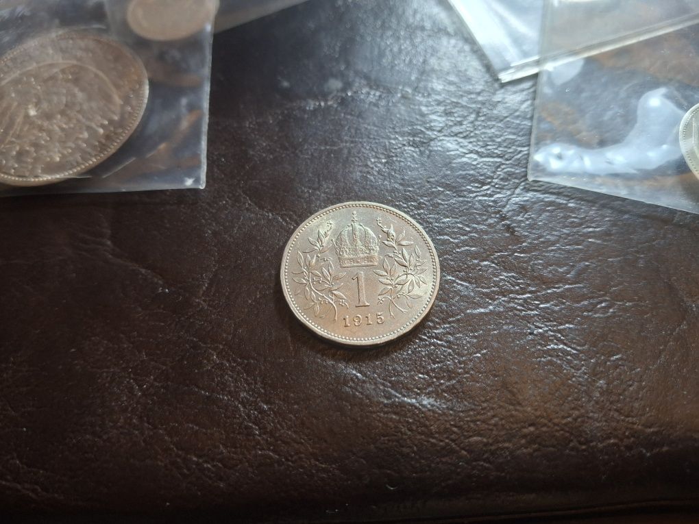 1 крона 1915 року срібло