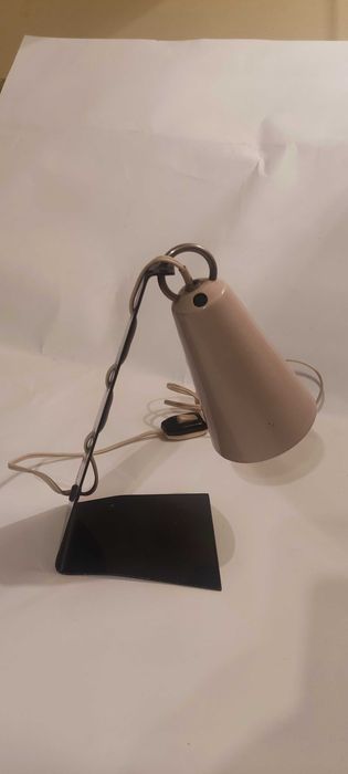 Lampa biurkowa Gałecki – oryginał PRL, lata 60 | vintage | działająca