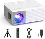 Mini projektor projektor Full HD 1080P AKIYO O1 powystawowy NOWY