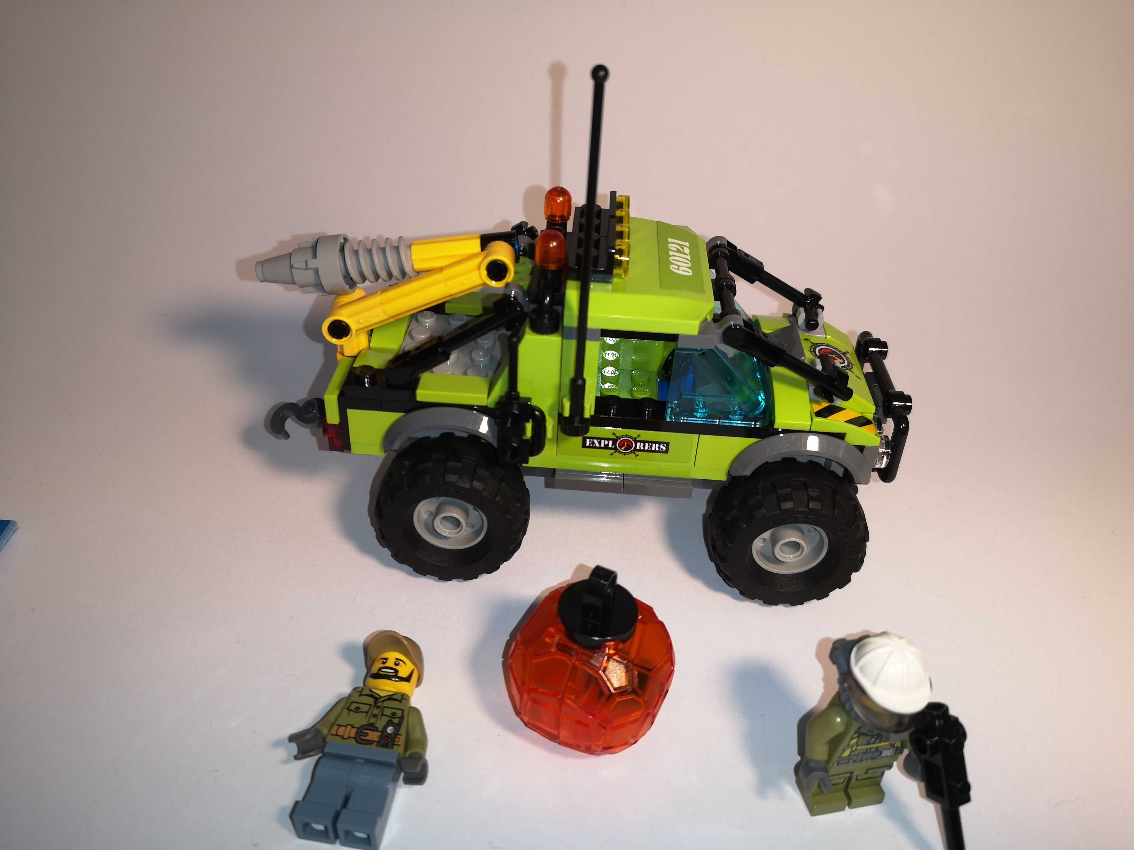 LEGO 60121 City Samochód naukowców - kompletny 100%