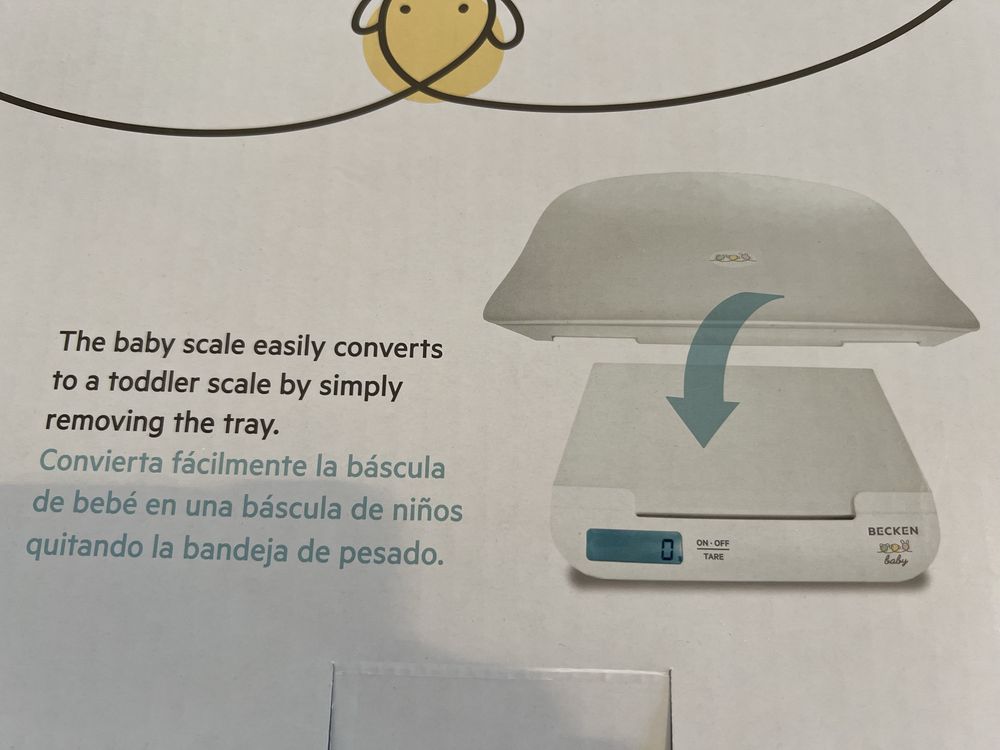 Balança digital bebe Becken