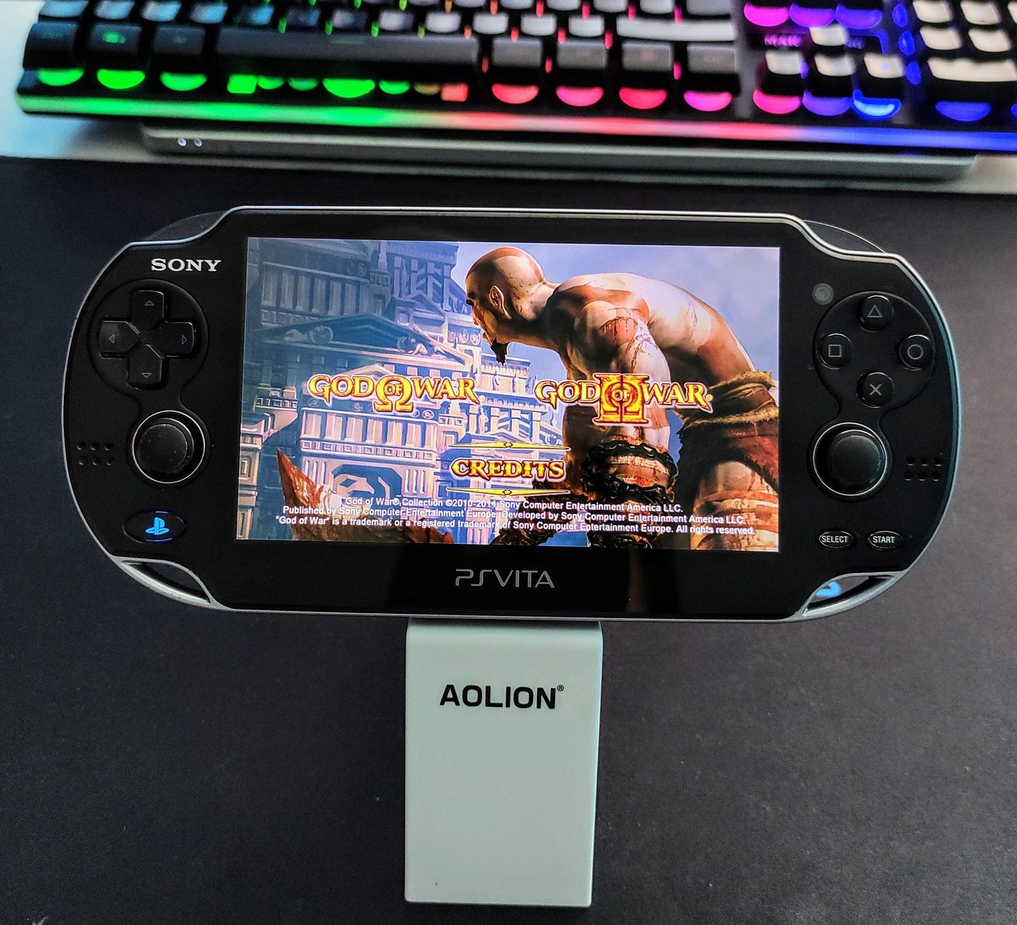 PS Vita OLED Desbloqueada 128GB + Extras