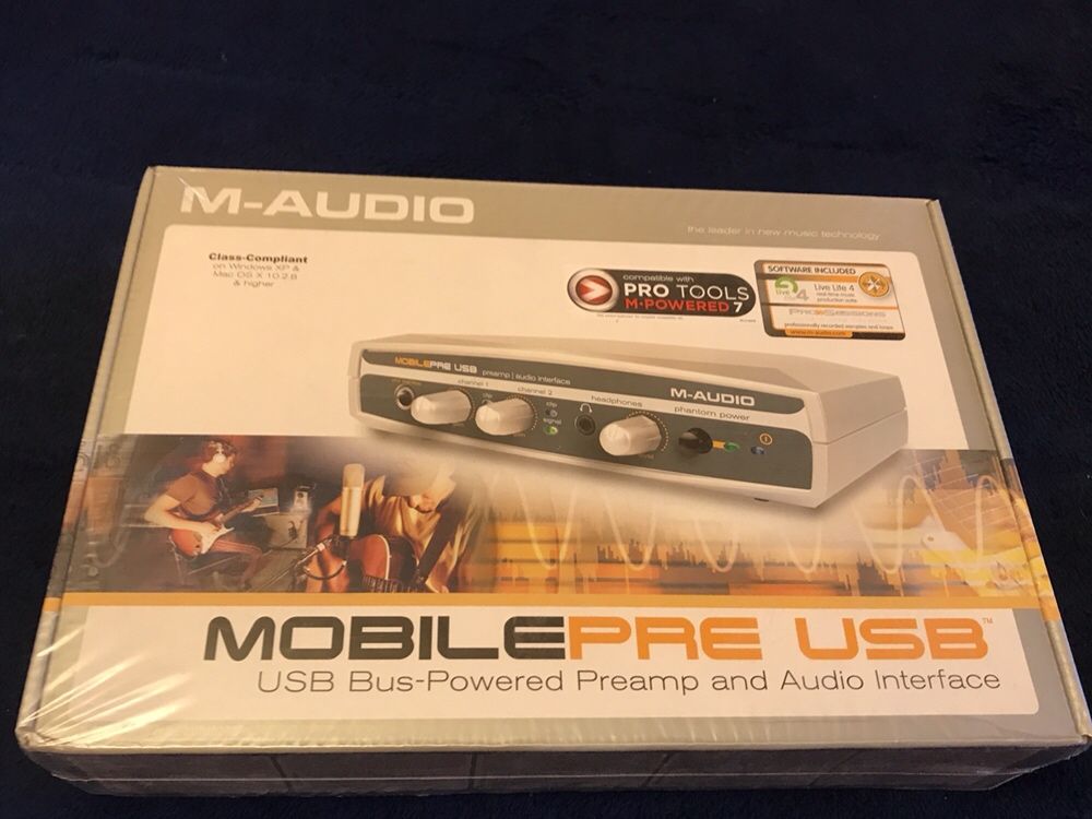 Внешняя звуковая карта M-Audio MobilePre USB