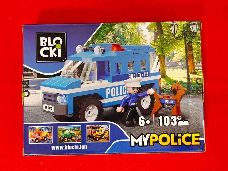 Klocki Blocki Mypolice 103 el. Nowe