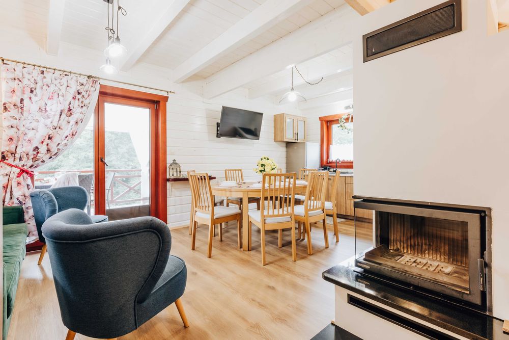 Domek drewnoany góry  stołowe sauna jakuzzy szczeliniec, błędne skały