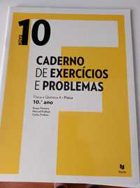 Caderno Actividades Físico Quimica 10 ano - FISICA - ISBN nas fotos